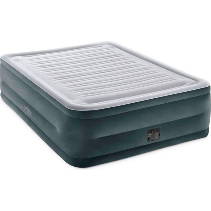 Надувная кровать INTEX Comfort-Plush 64418, 152×203×56 см, насос 220V